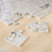 Puzzle Carte vintage de Philadelphie (1885) (Côté)