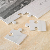 Puzzle Carte vintage de Worcester MA (1837) (Côté)