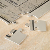 Puzzle Carte vintage des Bermudes (1752) (Côté)