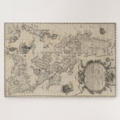 Puzzle Carte Vintage des Philippines (1744) (Horizontal)
