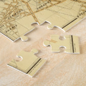 Puzzle Carte Vintage d'Oran Algérie (1913) (Côté)