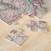 Puzzle Carte vintage du Canada (1857) (Côté)
