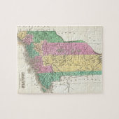 Puzzle Carte vintage du Maine (1827) (Horizontal)