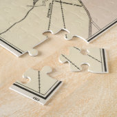 Puzzle Carte vintage du NH Portsmouth (1877) (Côté)