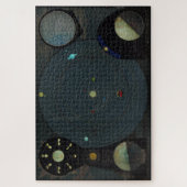 Puzzle Carte vintage du système solaire (1887) (Vertical)