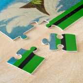 Puzzle Carte vintage Fishy Minnesota (Côté)