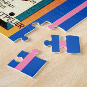 Puzzle Carte vintage Idaho State 16x20 (Côté)