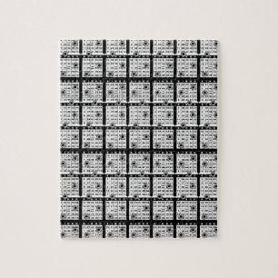Puzzle Cartes Bingo Noires