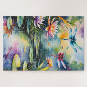 Puzzle Cartes Lili Pond Dragonfly (Horizontal)