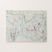 Puzzle cartographique des Canyonlands (Utah) (Horizontal)