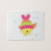 Puzzle Carton de poisson mignon (Horizontal)