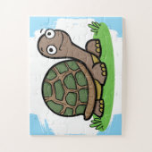 Puzzle Carton de Tortoise mignonne (Vertical)
