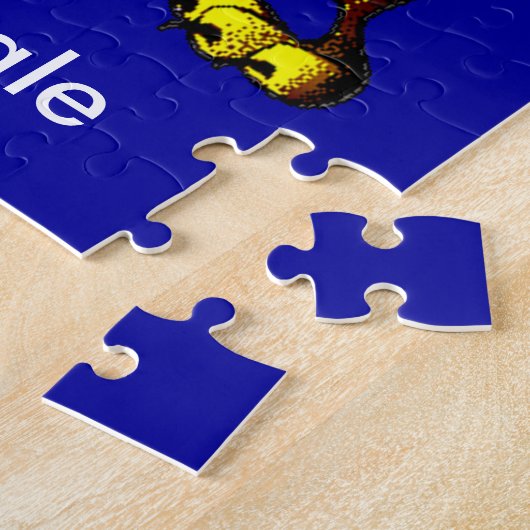 Puzzle Cartoon Combattre l'aigle (Côté)