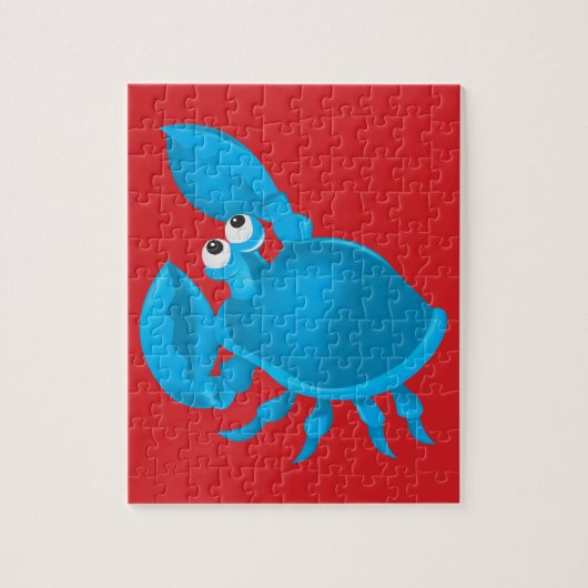 Puzzle Cartoon crab (Vertical)