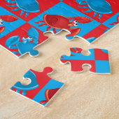 Puzzle Cartoon crabe mosaïque (Côté)