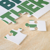 Puzzle Cartoon dinosaure frères garçon faire-part (Côté)