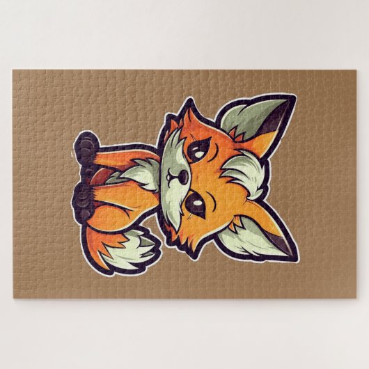 PUZZLE CARTOON FOX (Horizontal)