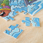 Puzzle Cartoon Thème Parc Aventure - Nature & Eau Spla (Côté)