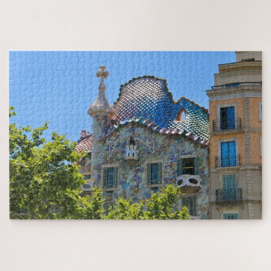 Puzzle Casa Batllo, Barcelone, Espagne (Horizontal)