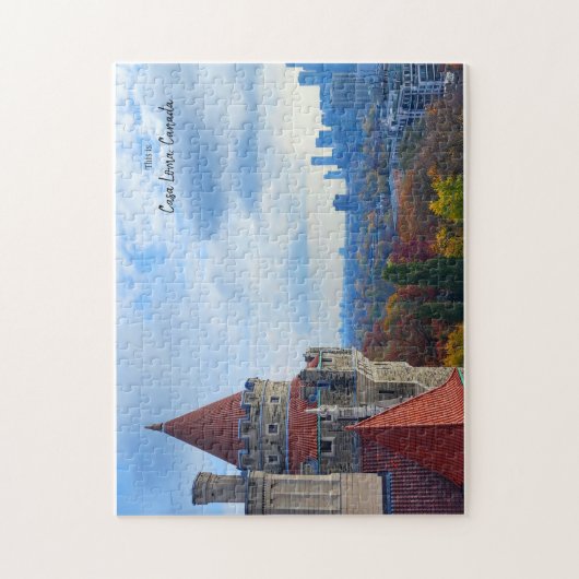 Puzzle Casa Loma View, Toronto, Canada (Vertical)