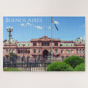Puzzle casa rosada buenos aires