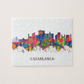 Puzzle Casablanca Maroc Skyline (Horizontal)