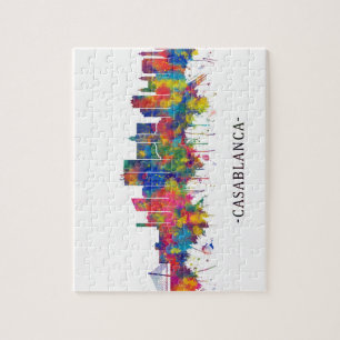 Puzzle Casablanca Maroc Skyline