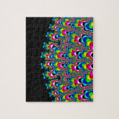 Puzzle Cascade arc-en-ciel - Art fractal (Vertical)
