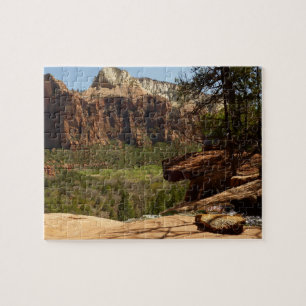 Puzzle Cascade aux Emerald Pools dans le parc national de