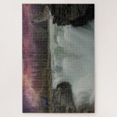 Puzzle Cascade avec loups (Vertical)