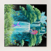 Puzzle cascade avec sirènes (Horizontal)