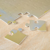 Puzzle "Cascade Azur" Art Abstrait (Côté)