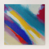 Puzzle "Cascade Azur" Art Abstrait (Horizontal)