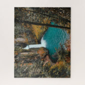 Puzzle Cascade cachée dans les bois (Vertical)