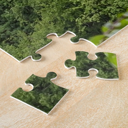 Puzzle Cascade cascade avec forêt verte en Croatie (Côté)