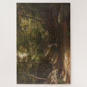 Puzzle Cascade dans la forêt - George Hetzel (Vertical)