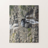Puzzle Cascade dans le parc national de Glacier (Vertical)