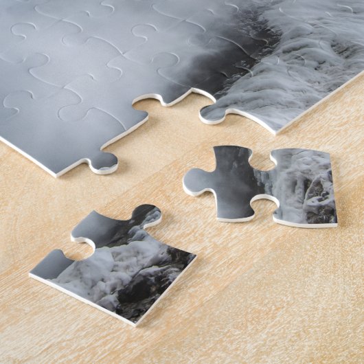 Puzzle Cascade de Gullfoss, Islande (Côté)