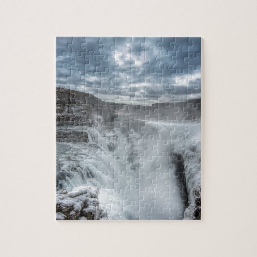 Puzzle Cascade de Gullfoss, Islande (Vertical)