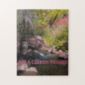 Puzzle Cascade de San Antonio Creek (Vertical)
