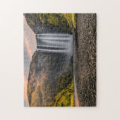 Puzzle Cascade de Skogafoss dans le lever de soleil de (Vertical)