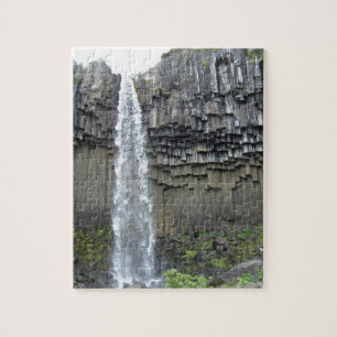 Puzzle Cascade de Svartifoss, Islande