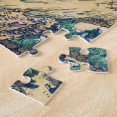 Puzzle Cascade de Yoro par Katsushika Hokusai (Côté)