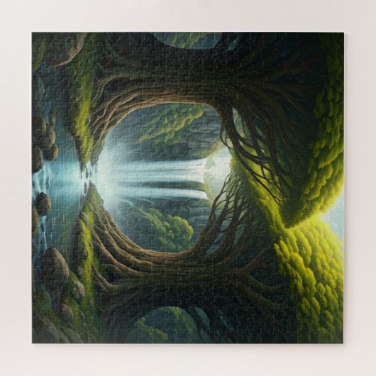 Puzzle Cascade des forêts (Horizontal)