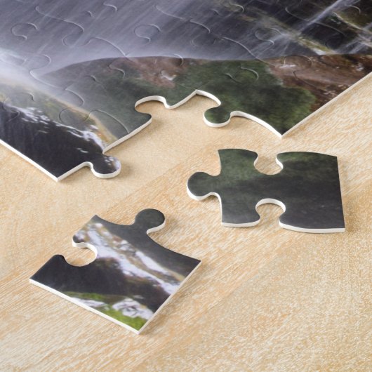 Puzzle Cascade douce rafraîchissante - 16x20 pouces (Côté)