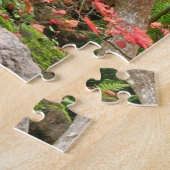 Puzzle Cascade du jardin à l'automne (Côté)
