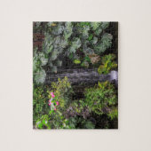 Puzzle Cascade du jardin luxuriant, Chine (Vertical)