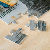 Puzzle Cascade et bateau 30 pc (Côté)
