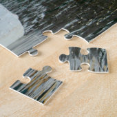 Puzzle Cascade et bateau 520-pc (Côté)