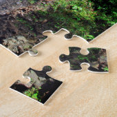 Puzzle Cascade Forêt tropicale en Dominique. (Côté)